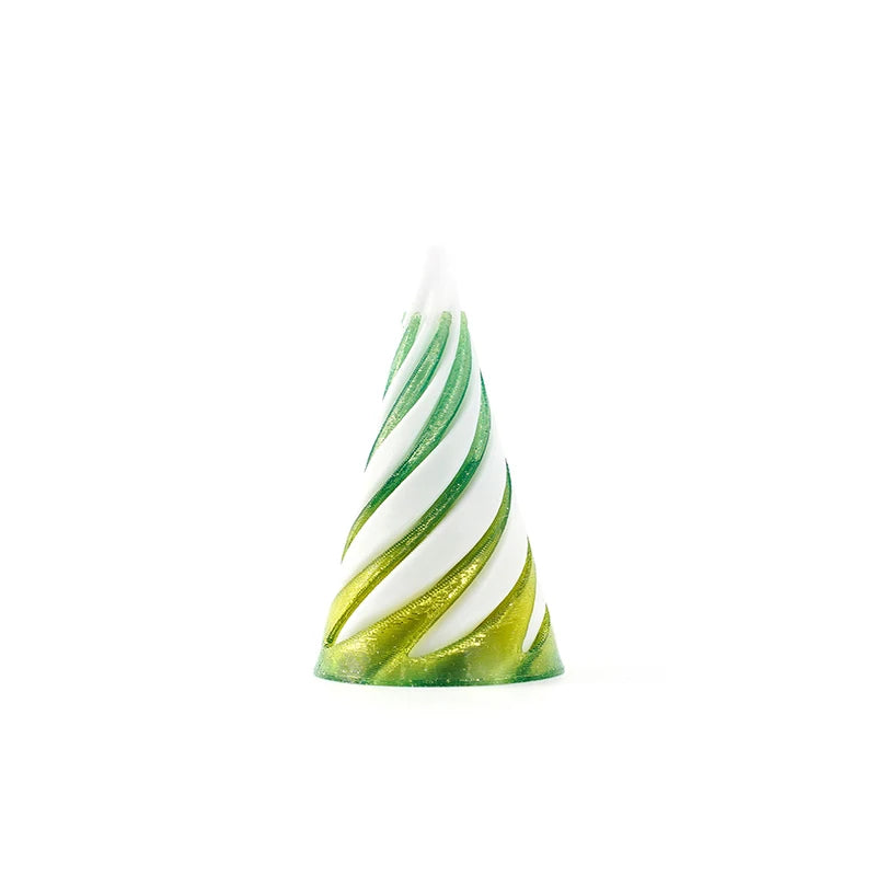 3D Decoration Mini Vortex Printed Spiral Conae Toy Fidget Toy Impossible Pyramid Passthrough Sculpture Thread Illusion Gifts