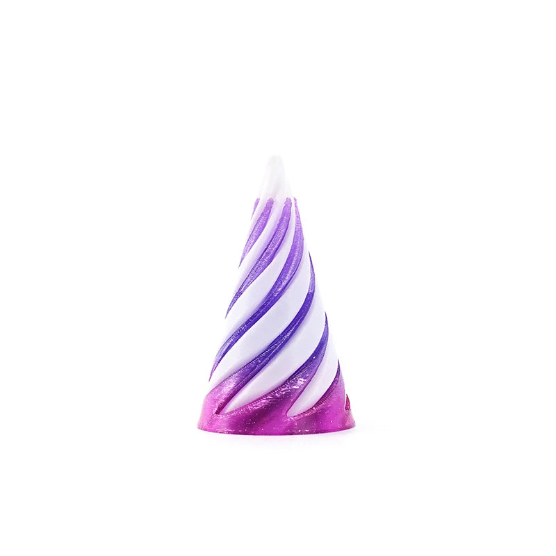 3D Decoration Mini Vortex Printed Spiral Conae Toy Fidget Toy Impossible Pyramid Passthrough Sculpture Thread Illusion Gifts